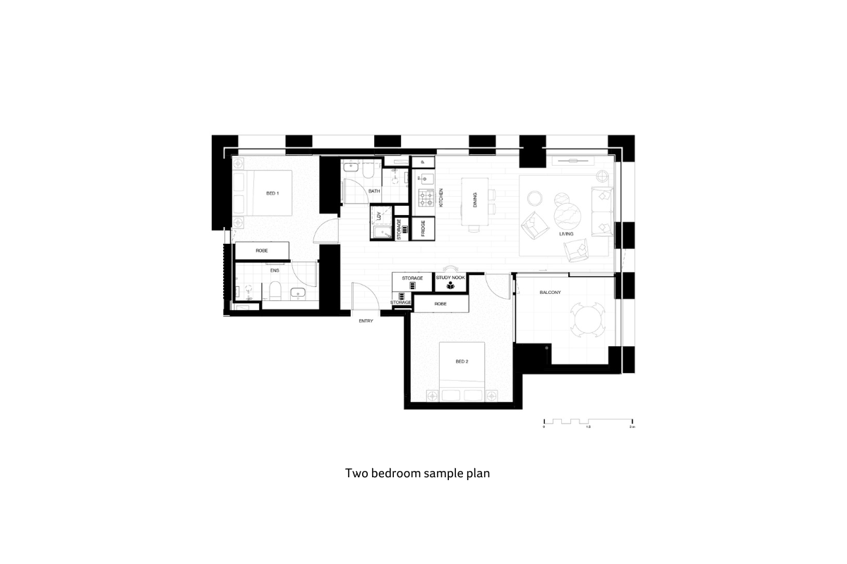 2 bedroom final plan