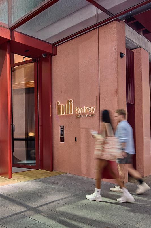 Indi Sydney apartment entrance