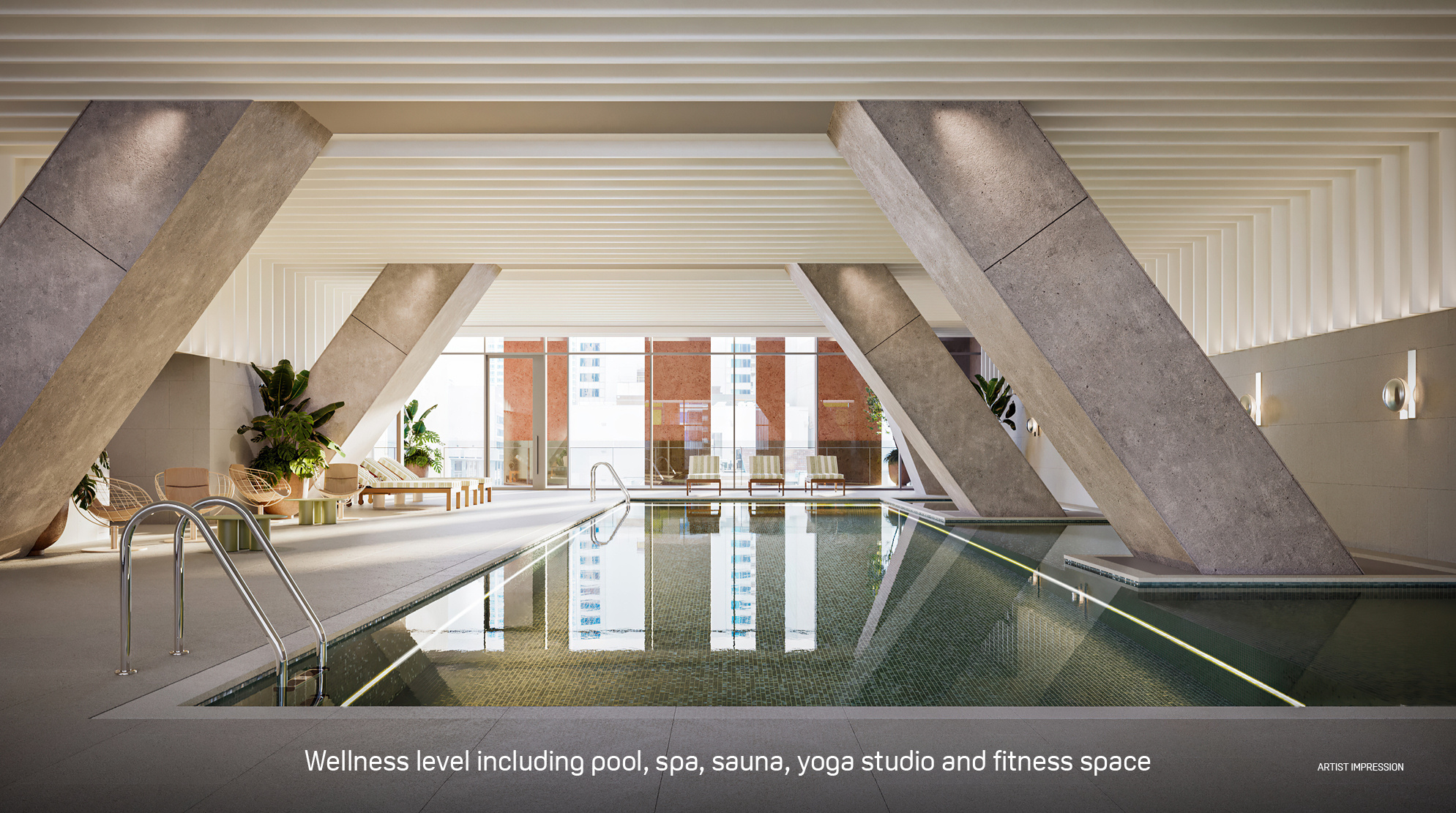 Indi Sydney wellness level pool spa