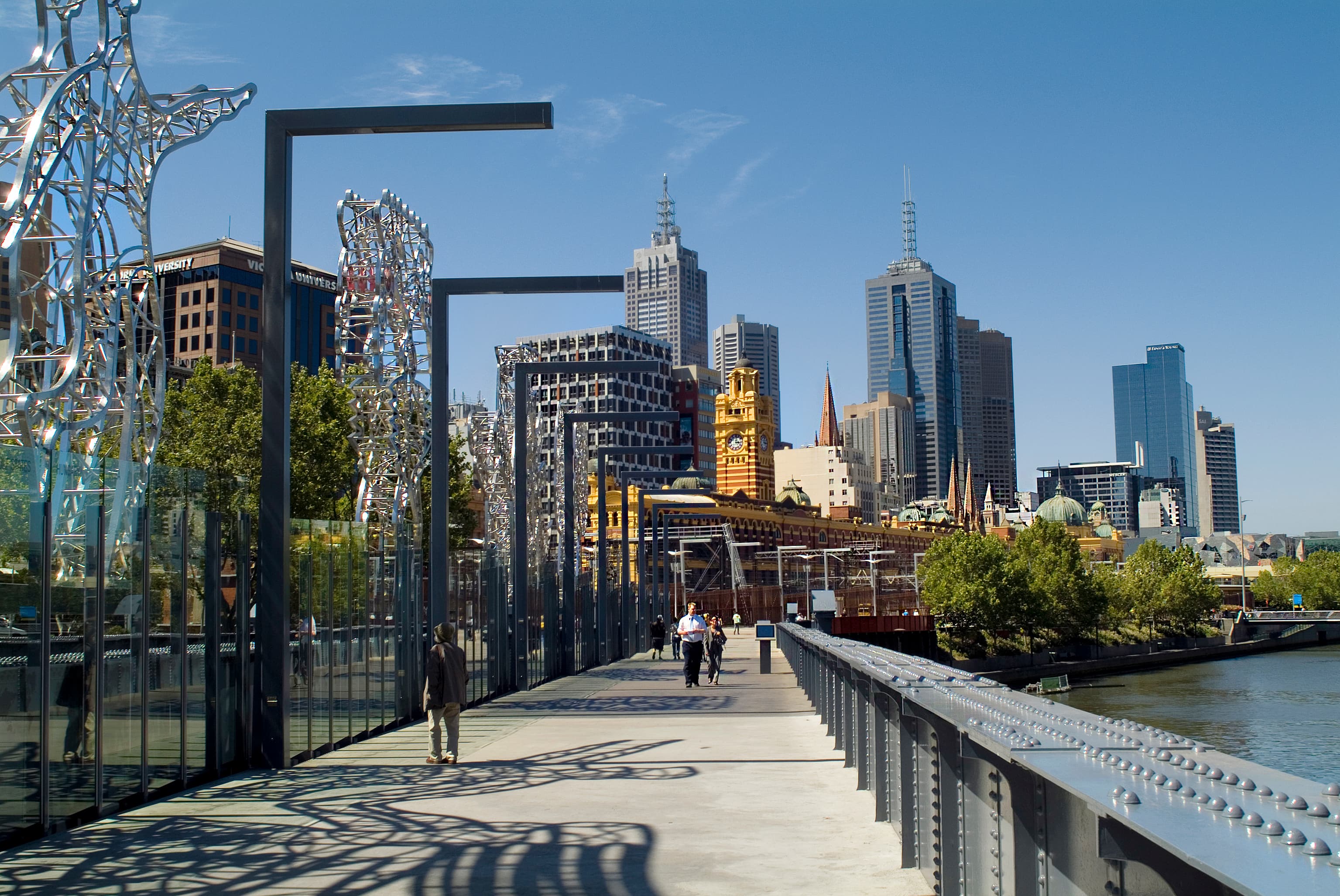 River walk frontage