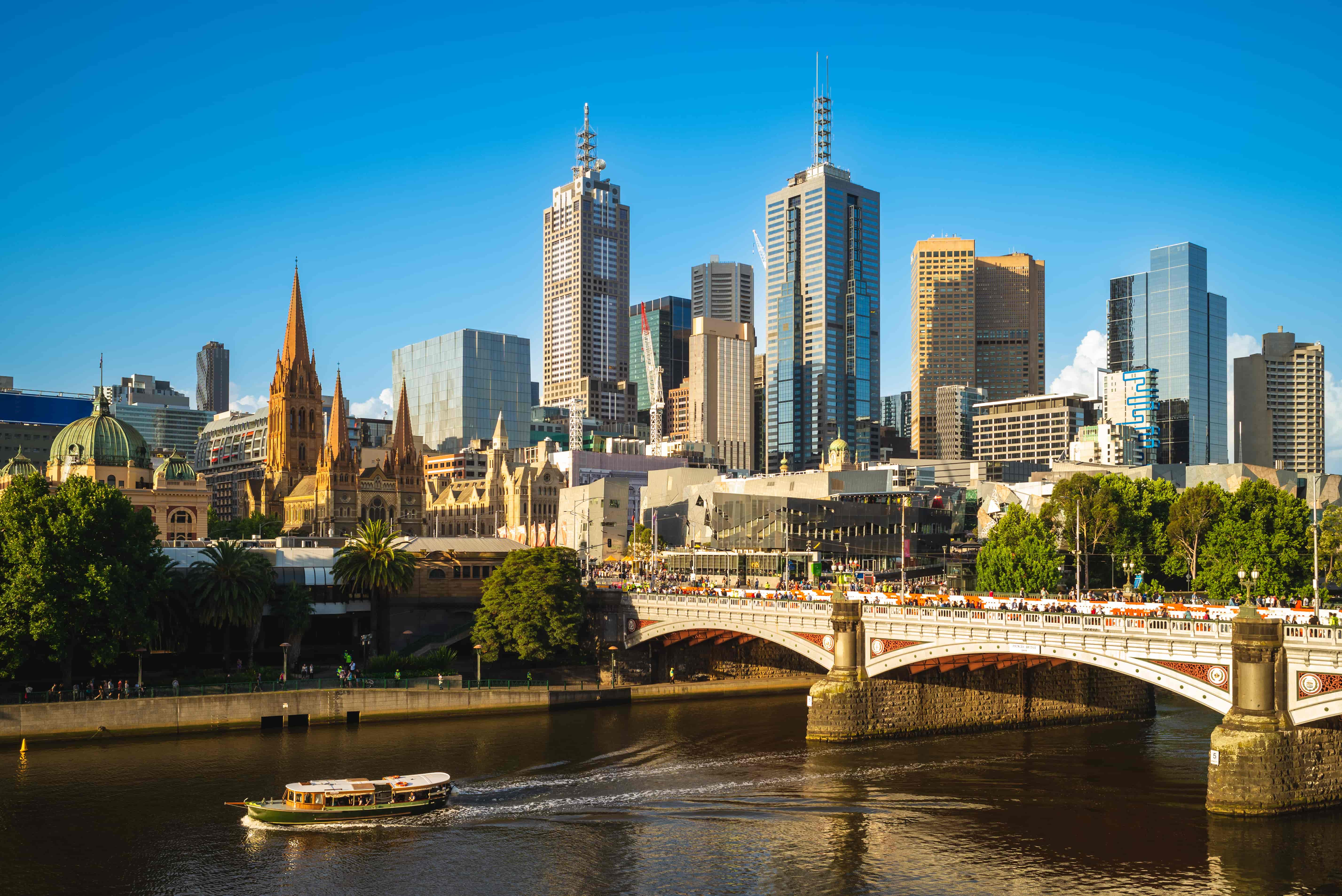 Southbank Yarra River frontage