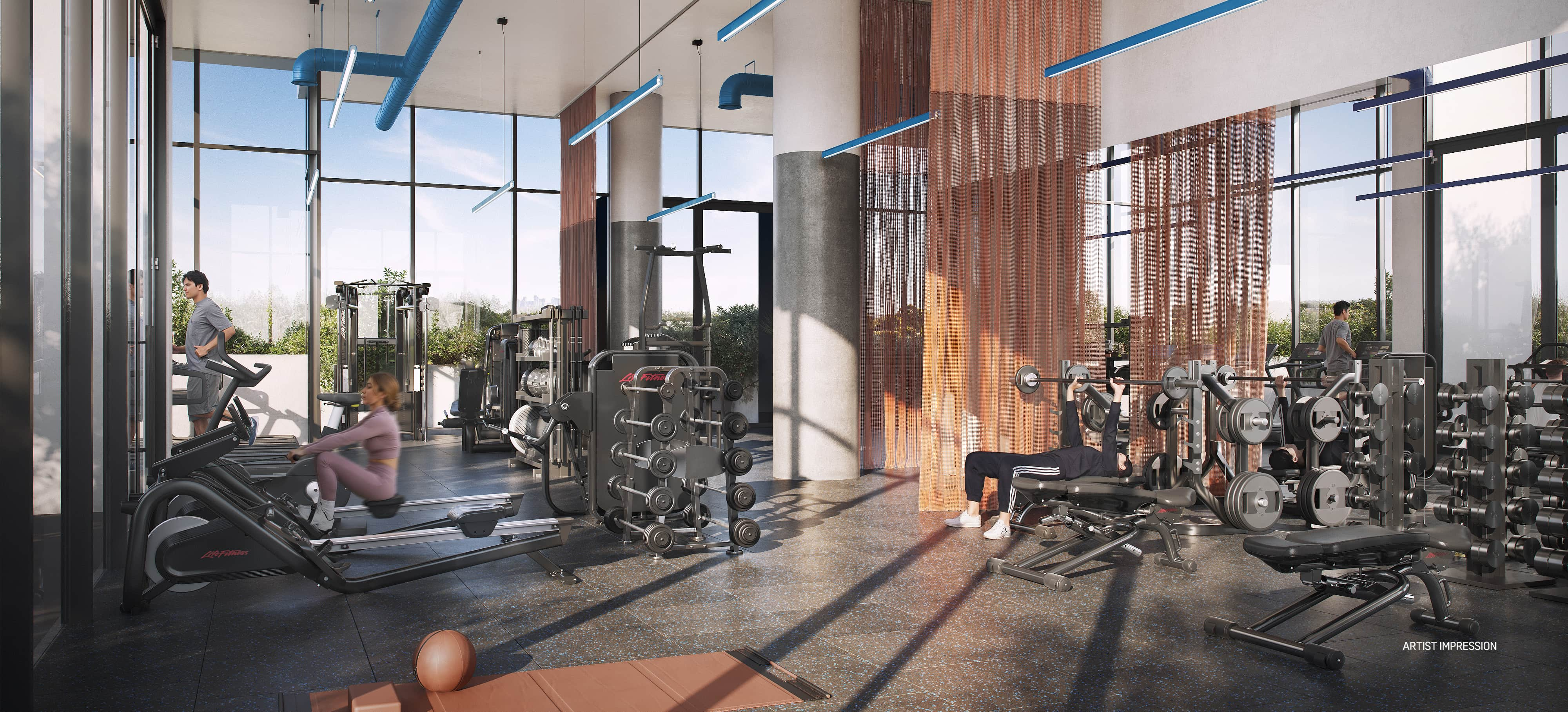 Apartment gym