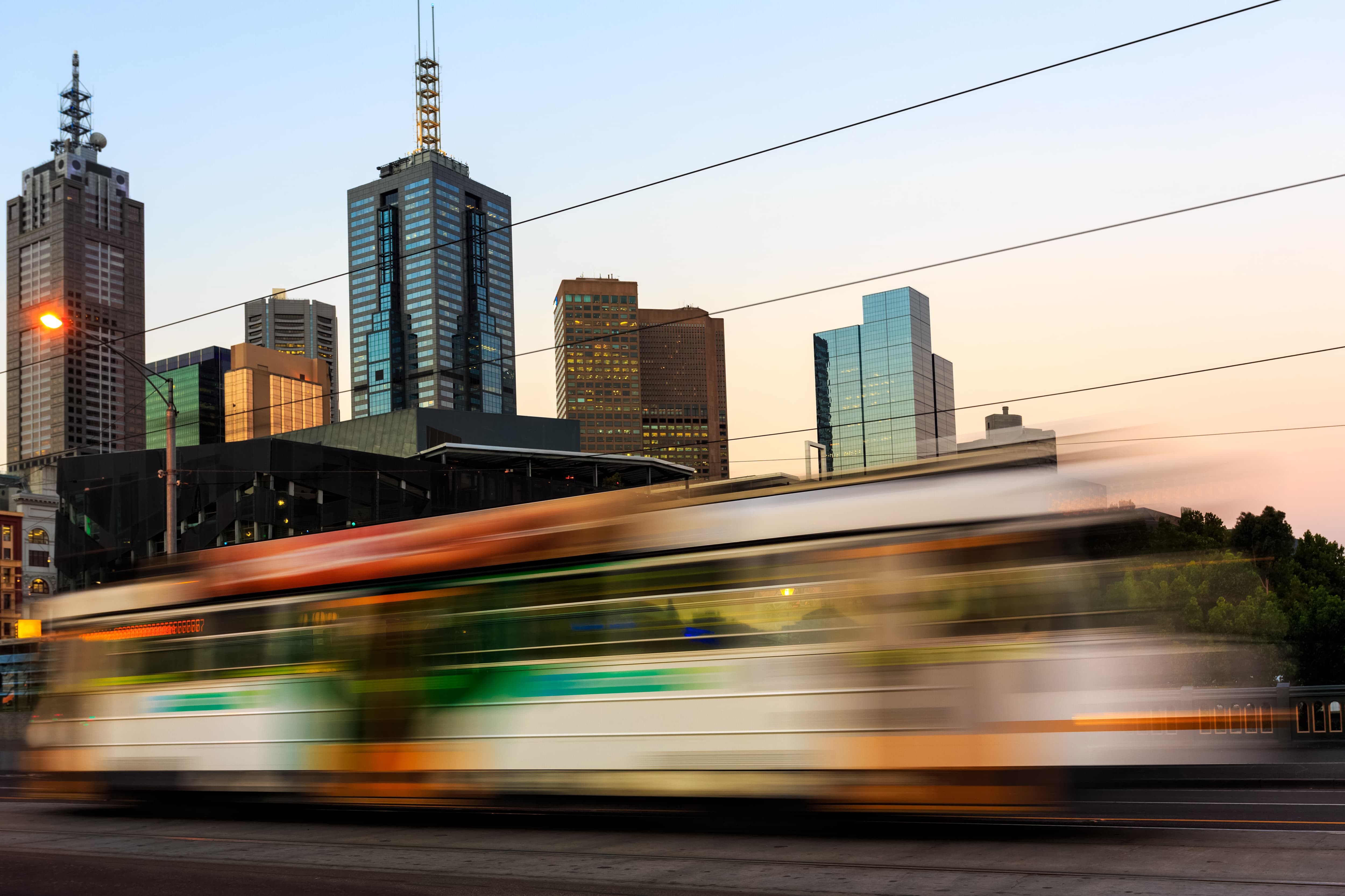 Southbank tram connected